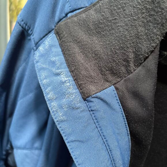 Vintage Spyder X Samuel Adams Blue Full Zip Insulated Ski Jacket XL - Picture 8 of 12